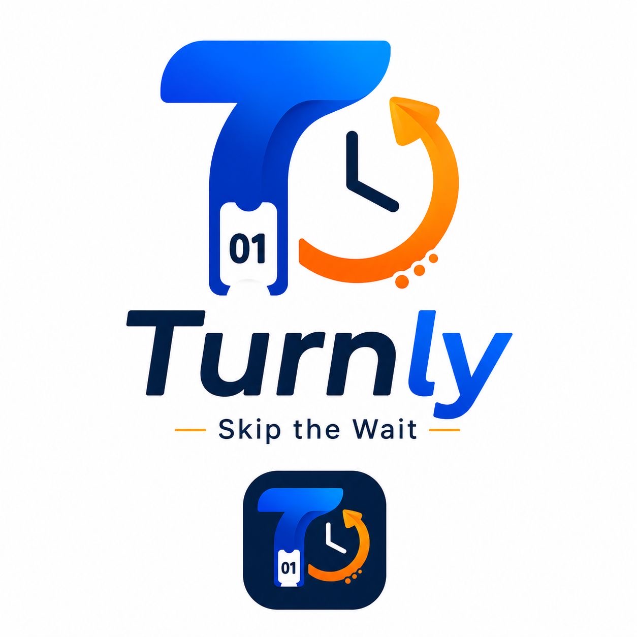 Turnly — Skip the Wait logo